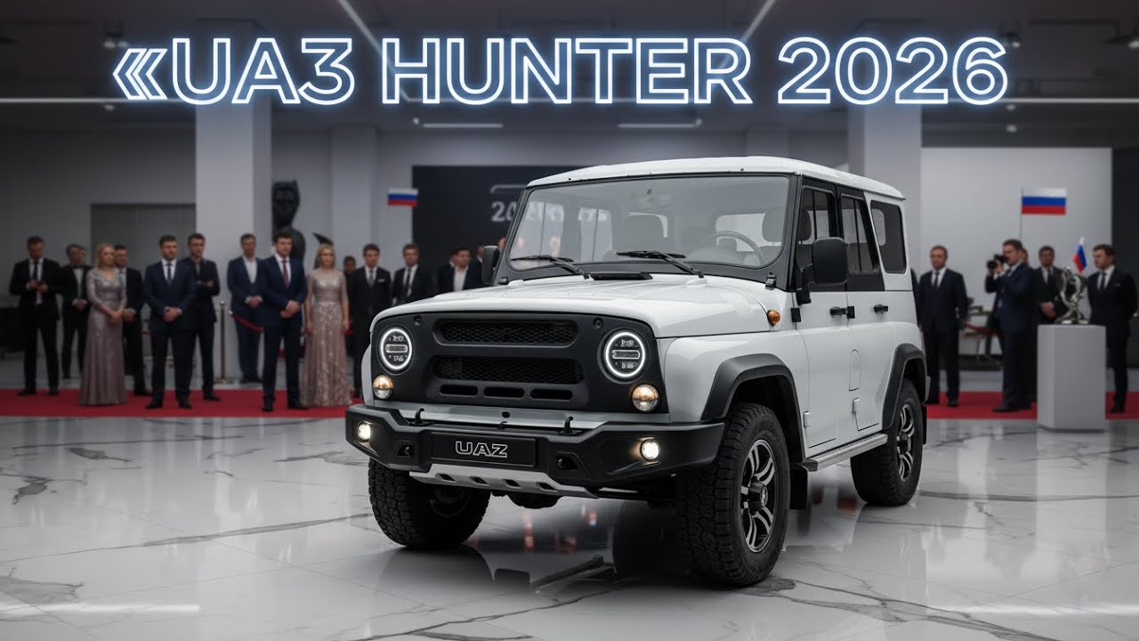 UAZ Hunter 2026 — Полный Обзор 🚙 Легендарный Российский Внедорожник Возвращается!MOTOR REVIEW STUDIO