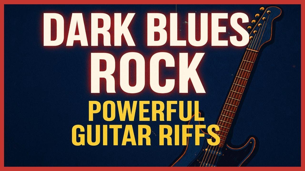 Dark Blues Rock Instrumental | Powerful Guitar Riffs & Heavy Blues Music