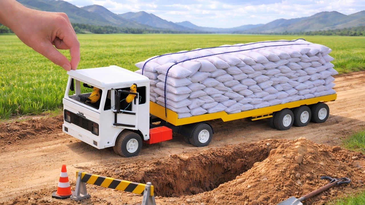 DIY Mini Machines | Tractor, Truck & Road Building Projects