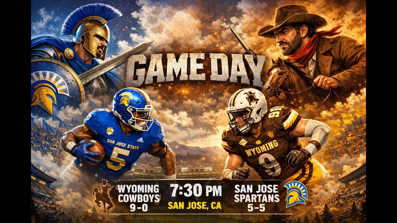 Cowboys(9-0) @ San Jose(5-5) SJSU GIVES US A BEATING Wyoming dynasty | college football 26 |