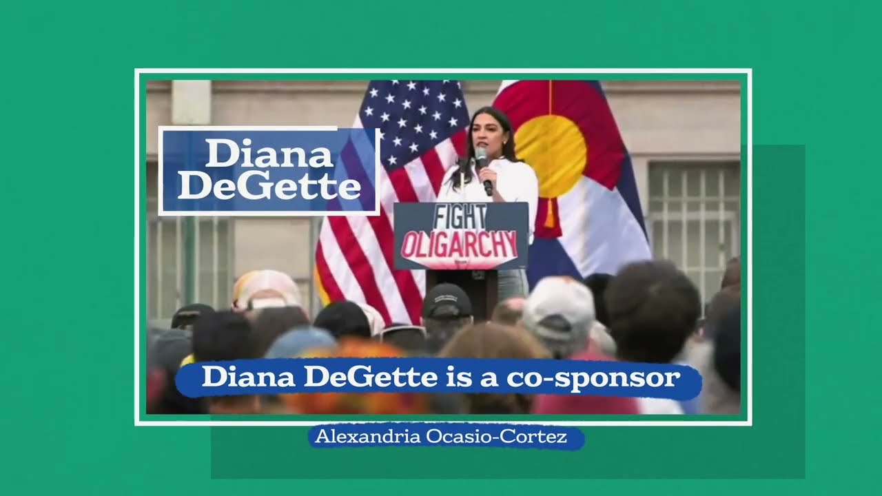 &laquo;Для всех&raquo; &mdash; Дайана ДеГетт вместе с AOC выступает за программу &laquo;Medicare для всех&raquo; и противостоян...