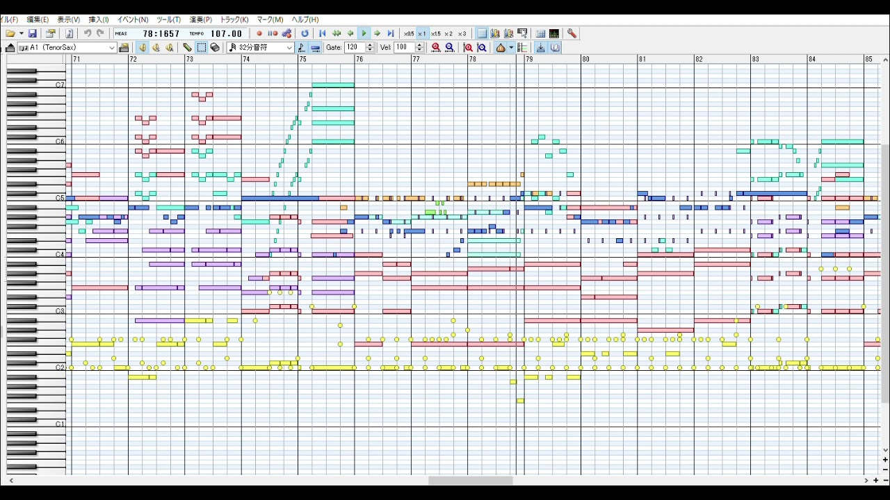 北陸ロマン MIDI