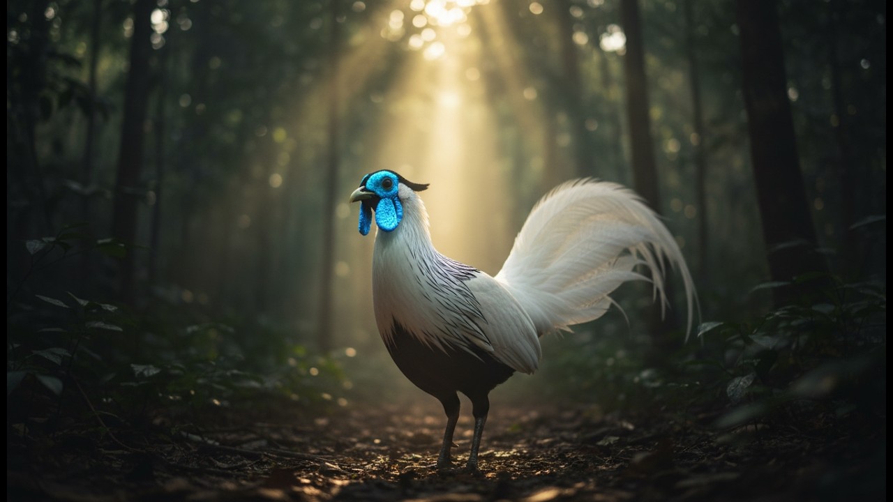 Alien or Bird? The Rare 'Ghost Heart' Transformation Caught in 4K | Borneo Jungle