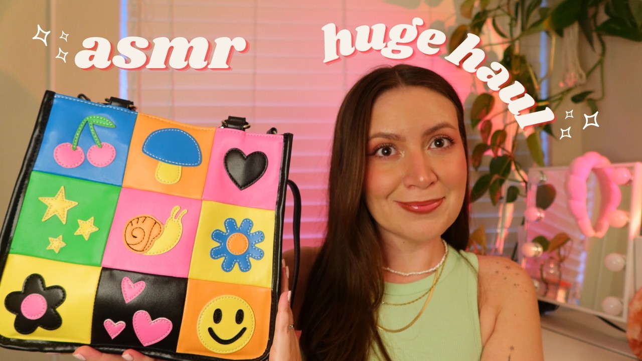 ASMR Online Shopping Haul 🌼 💖 Soft-Spoken 🛍 ASOS + NA-KD Fashion, The Cutest Bags, Hair & Skin Care