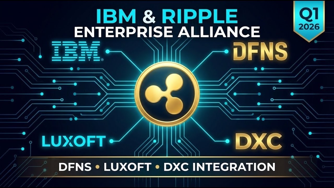 IBM & Ripple Enterprise Partnership: DFNS, Luxoft, and DXC Integration Into Traditional Finance #XRP