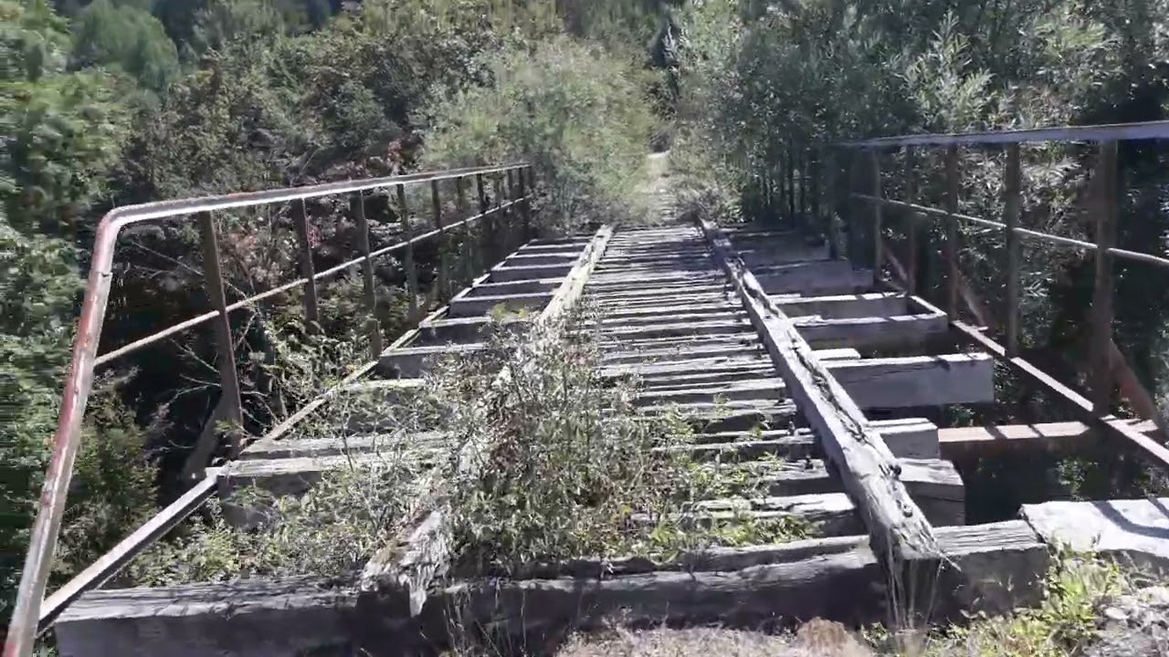 STEINBEIS-&Scaron;IPADOVA PRUGA USKOG KOLOSEKA PRIJEDOR-LIČKA KALDRMA, BIV&Scaron;I MOST,  DRVAR SELO, VIII 2024.