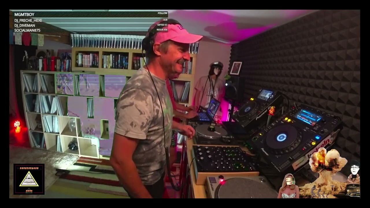 Doyle Shepherd b2b SNKMN3K - Norden besucht Süden! @ Twitch.TV (19.08.25) #minimal  #deeptech