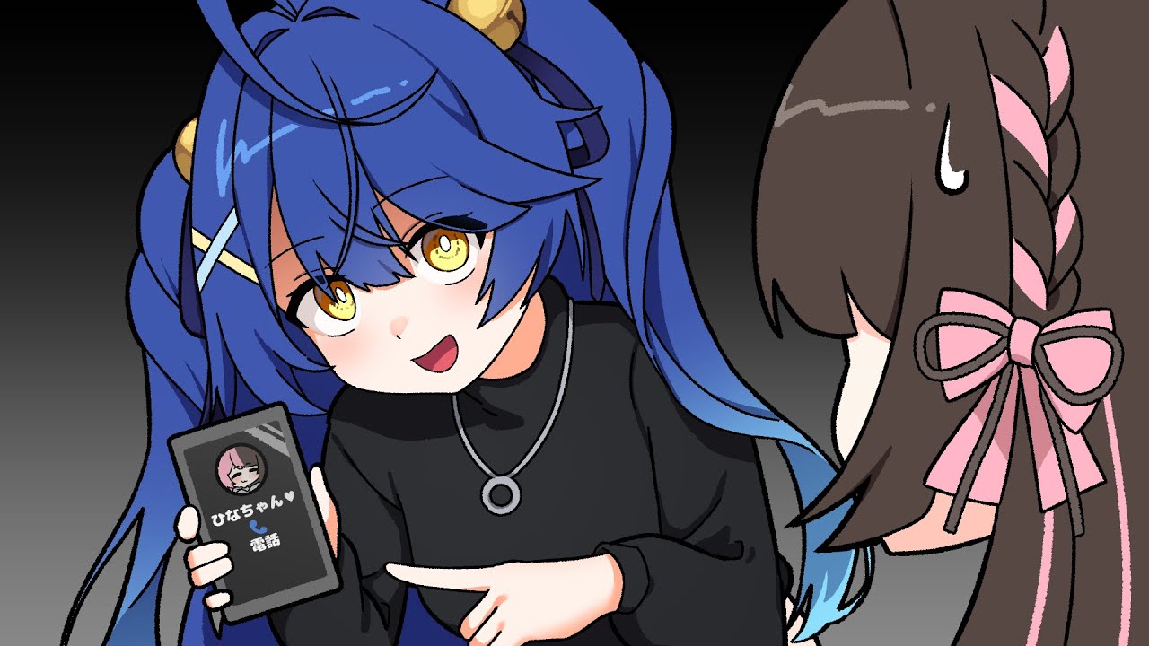 【手描き/スト鯖】あまみゃの着信音ボイスを変えていて詰められるひなーの【えんぷてぃ/ぶいすぽ/切り抜き/GTA3】