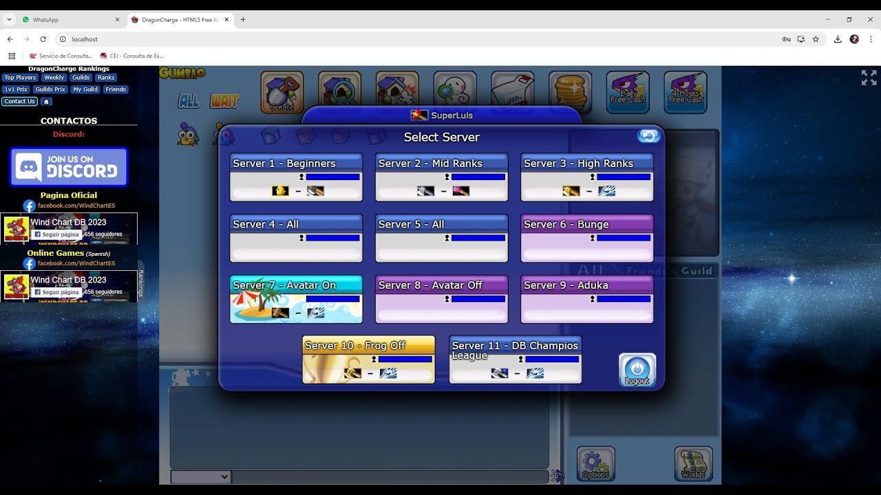 Creando Servidor para DragonBound Clone Actualizado Completo 2025