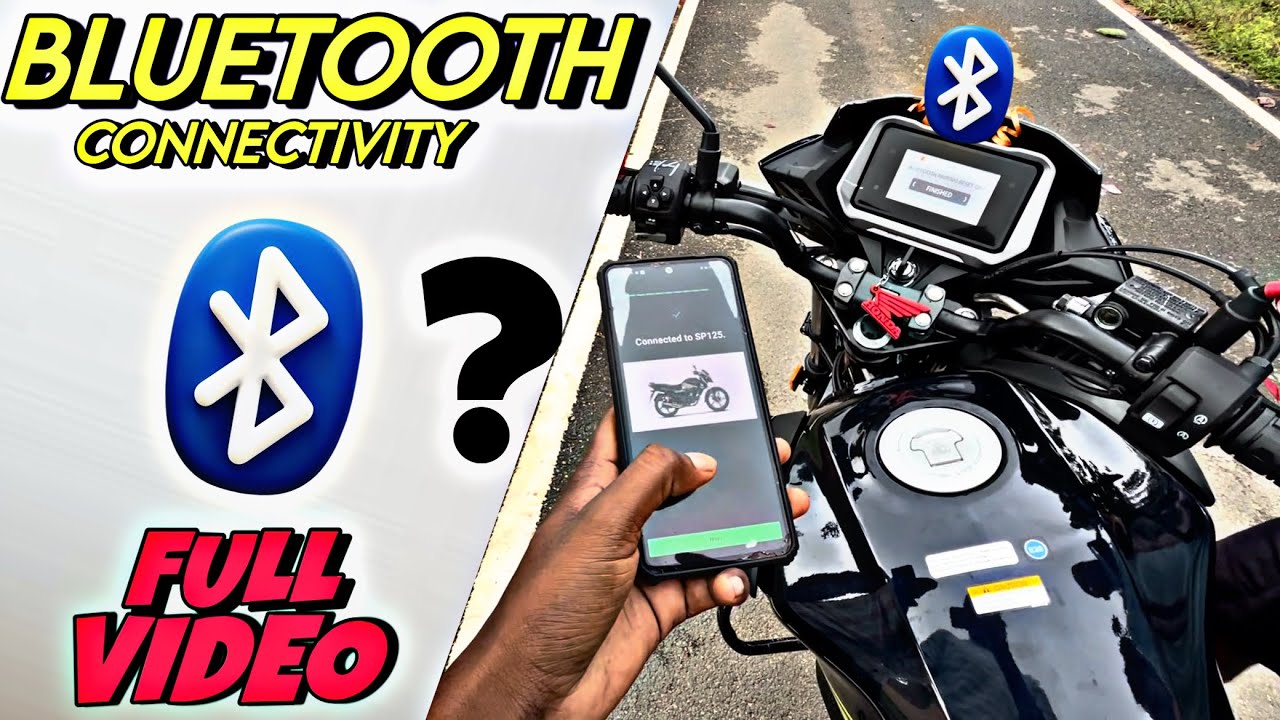 How to Connect Bluetooth in Sp125 Full Detailed Video | Sp125 में ब्लूटूथ कैसे कनेक्ट करे