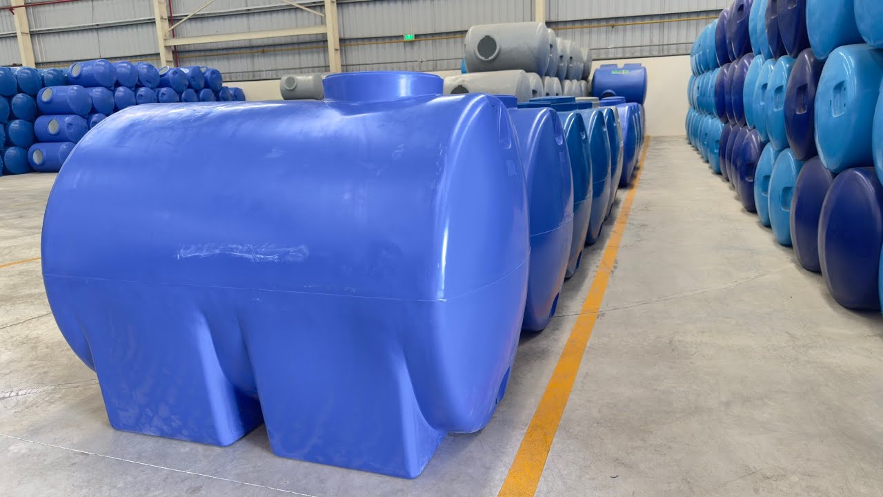 Bồn nhựa ngang 1500L Sơn Hà - Bồn nước nhựa 1,5 khối nằm ngang cao cấp - CÔNG TY CỔ PHẦN SƠN HÀ