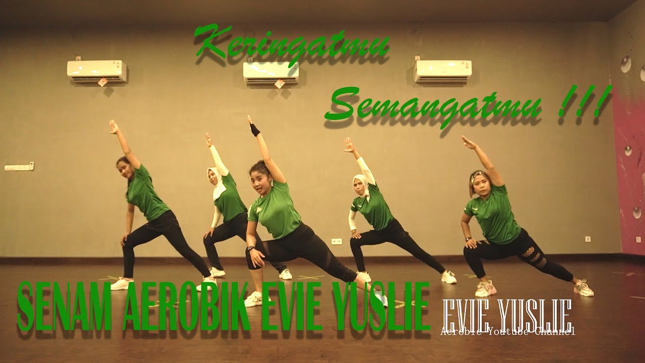 Senam Aerobik Medium 30 Menit Bareng Evie Yuslie Bikin Gobyosss | Senam Aerobik Matame