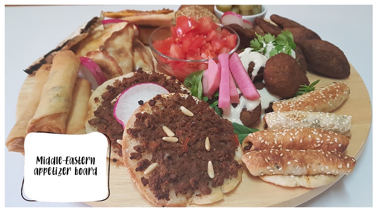 Middle-Eastern appetizer board - Cook with Sousou