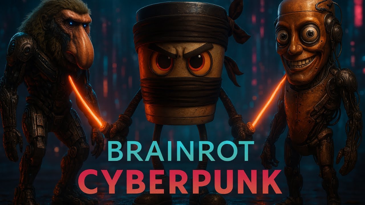 PRINROT BEAST PARADE | BRAINROT CYBERPUNK 2077 | Official Music Video