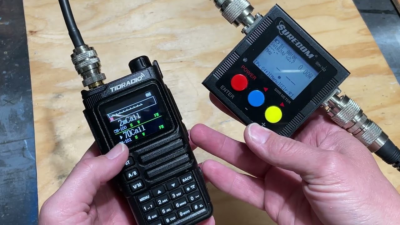Tidradio TD-H9 power test 