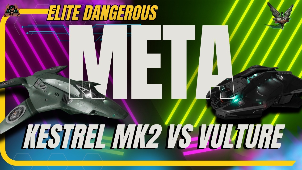 Новая Kestrel MkII против классической Vulture Elite Dangerous