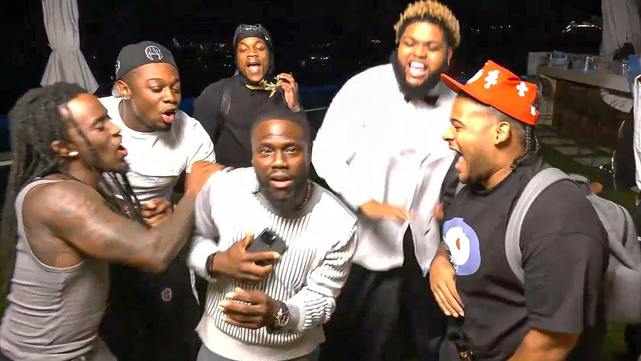 The Clover Boys CRASH Kai Cenat, Kevin Hart & Druski’s SLEEPOVER!