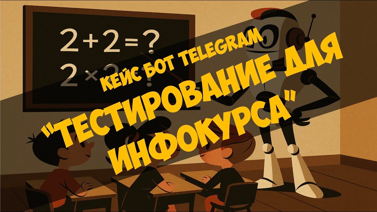 Кейс бот Telegram - Тестирование для инфокурса