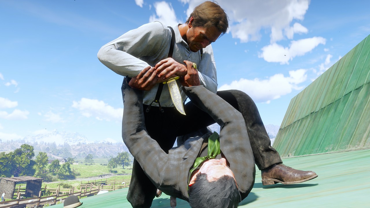 Жестокие рукопашные бои | Red Dead Redemption 2