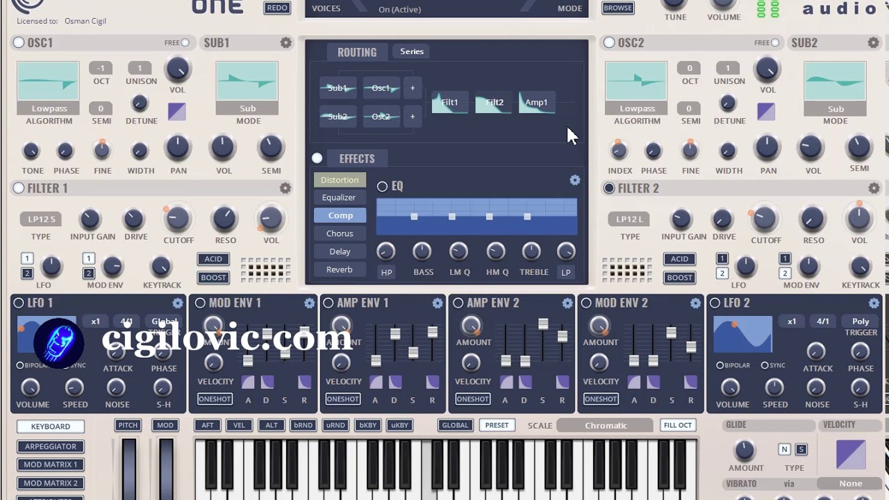 KV331 Synthmaster One Preset Walkthrough & Review & Demo
