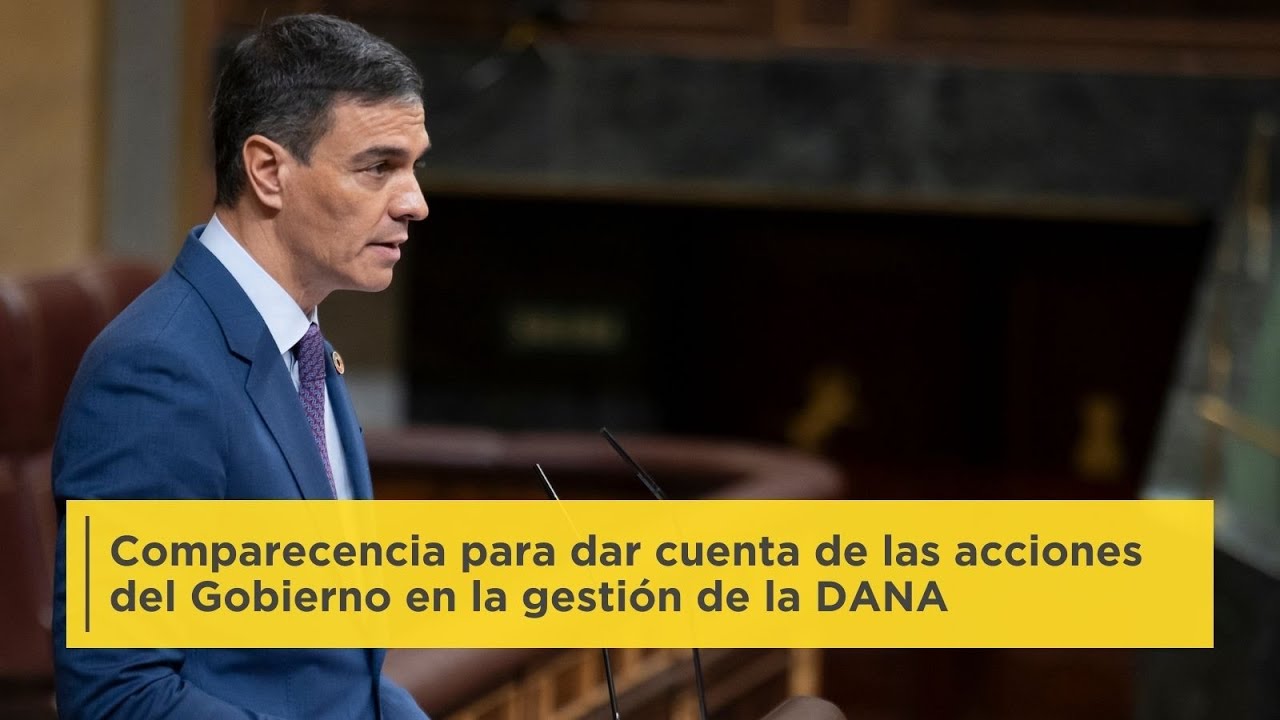 Pedro Sánchez comparece en el Pleno del Congreso de los Diputados