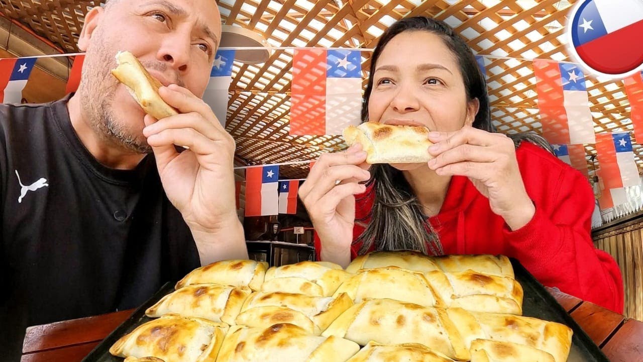 Cuales son las Mejores EMPANADAS de pino 🥟 en Santiago de Chile 🇨🇱❓