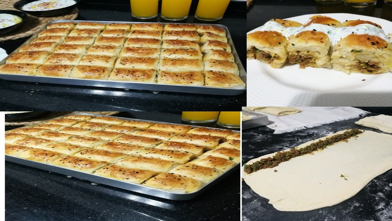 حايره بالعشاء تعاي نسوي اطيب فطائر تكفي كل العائله 😋