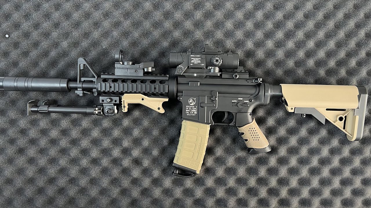 Realistic M4 Full Auto Gel Blaster Top 5 Toy Gun in Amazon