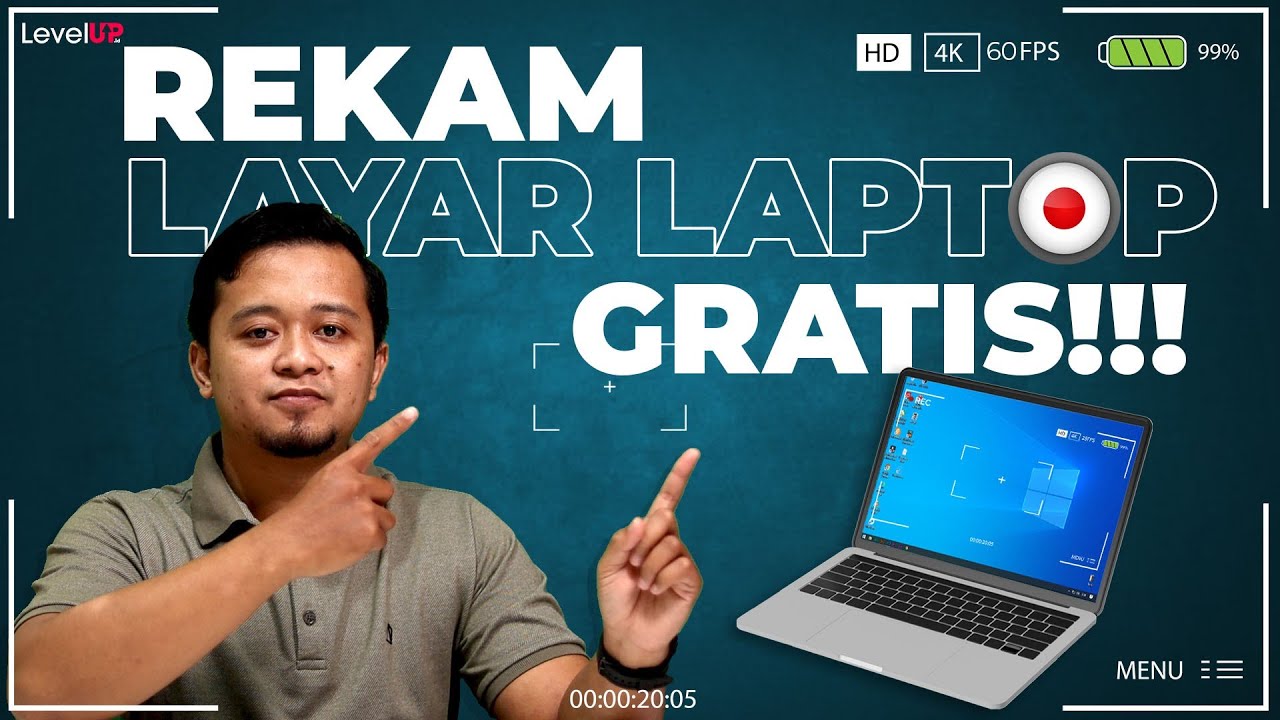 Cara Merekam Layar Laptop Dengan OBS Gratis 2020