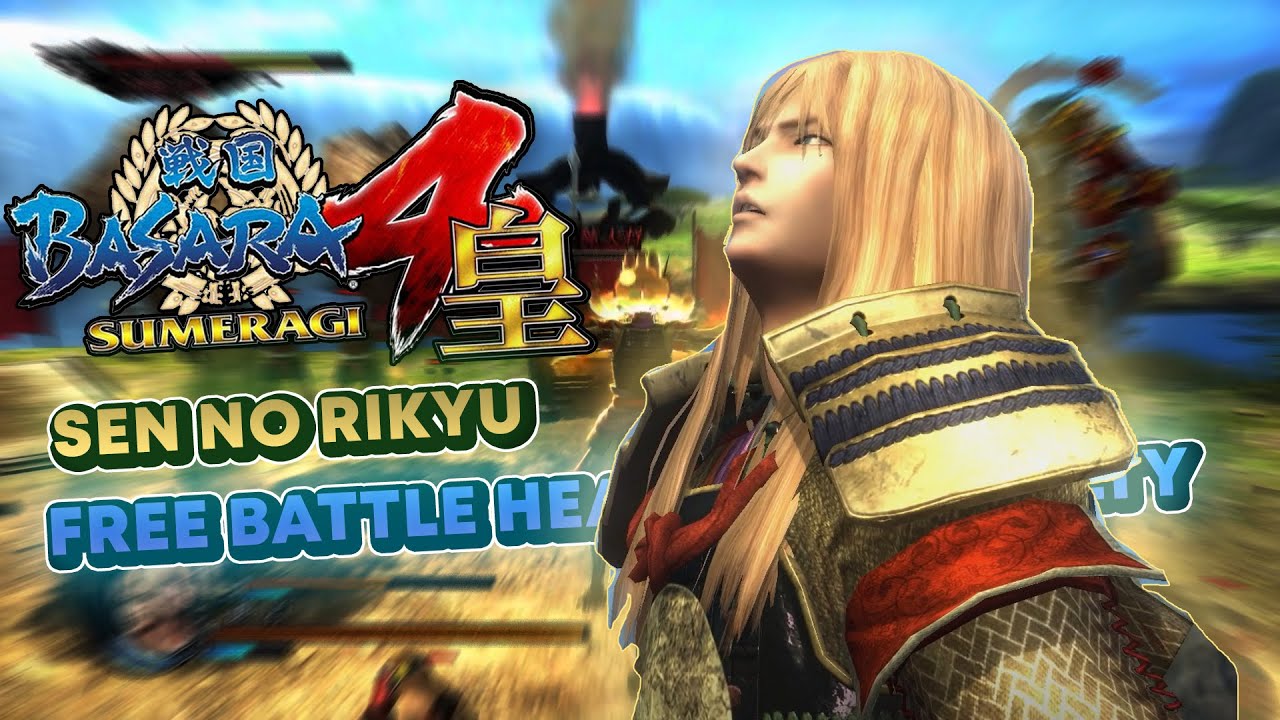 Sen No Rikyu Free Battle Mode Difficulty [Heaven] - Sengoku Basara 4 Sumeragi Gameplay