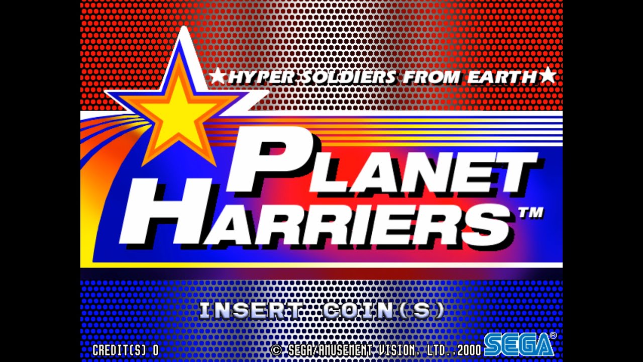 Planet Harriers Arcade (Opa-Opa)