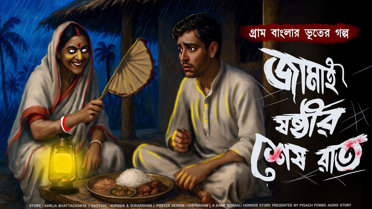 জামাইষষ্ঠীর শেষ রাত (হাড় কাঁপানো ভীষণ আতঙ্কের  এক ভূতের গল্প) ADRIJA BHATTACHARYA