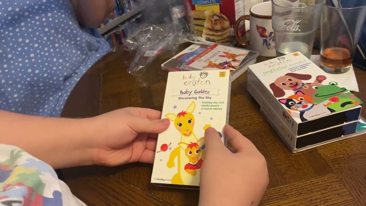 Baby Galileo 2003 VHS Unboxing