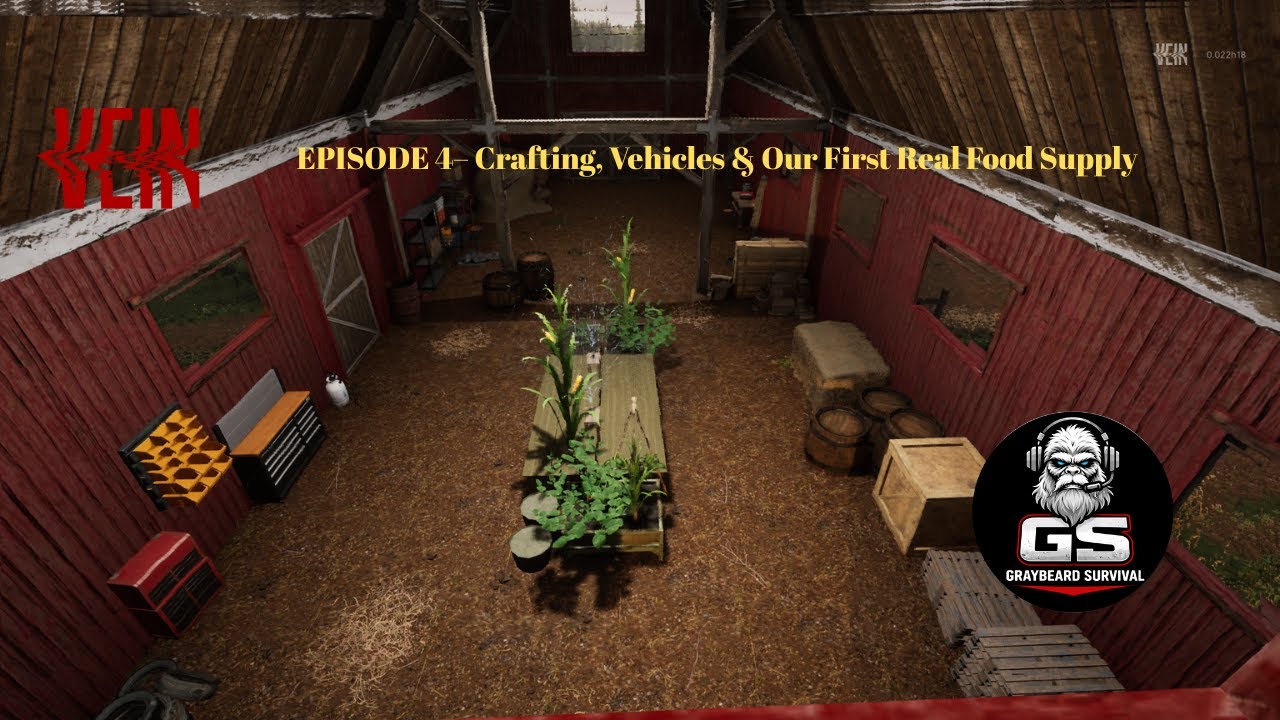 VEIN Survival EP 4 – Farming, Crafting & Our Second Vehicle Changes Everything