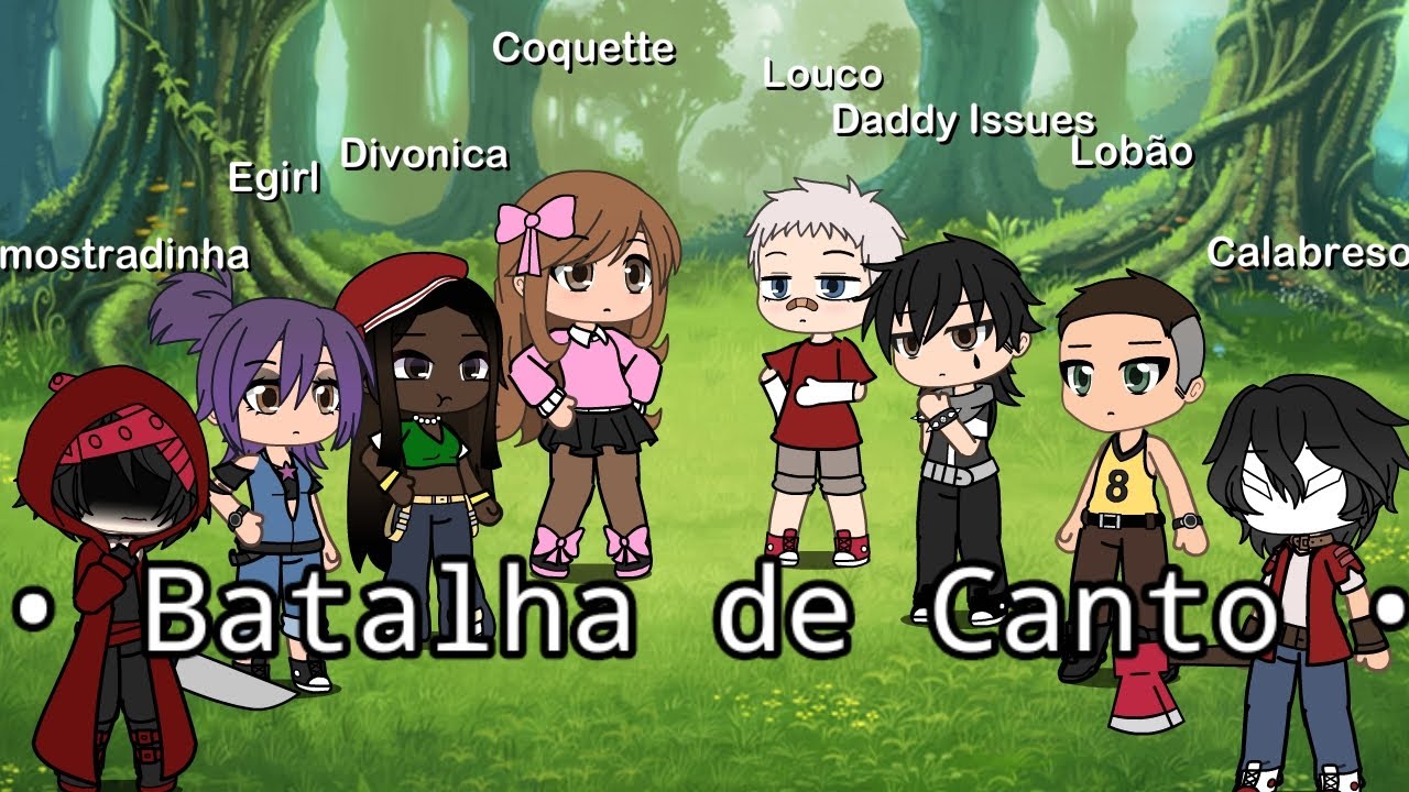 Batalha de Canto | Natal Macabro [AOP] | Gacha Life