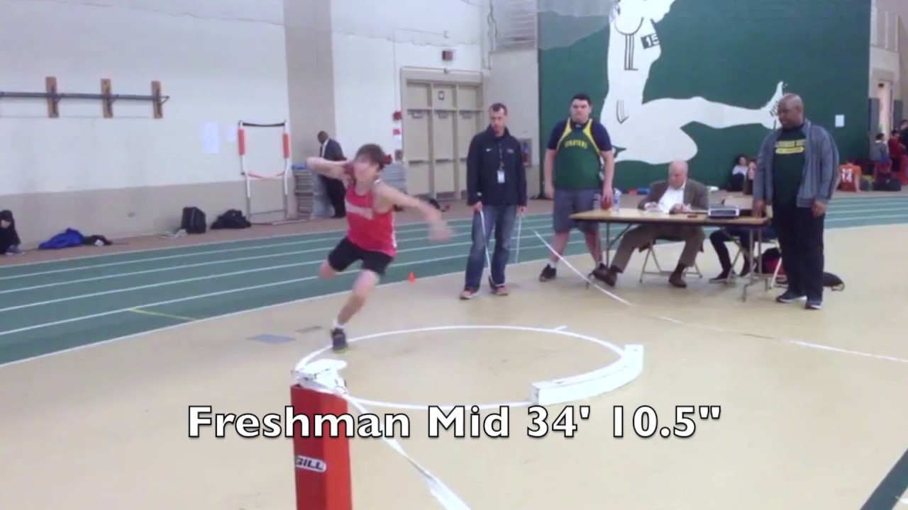 Shot Put Progression Sam Liokumovich High School (STATE CHAMPION 2019)