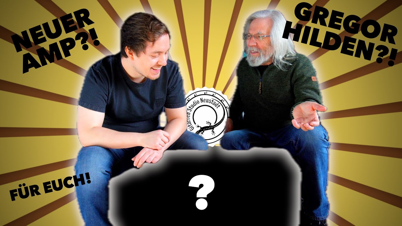Ein NEUER Amp im Gitarrenstudio Neustadt für EUCH! Aber woher kommt er? ... mit Gregor Hilden?! 😮🎸