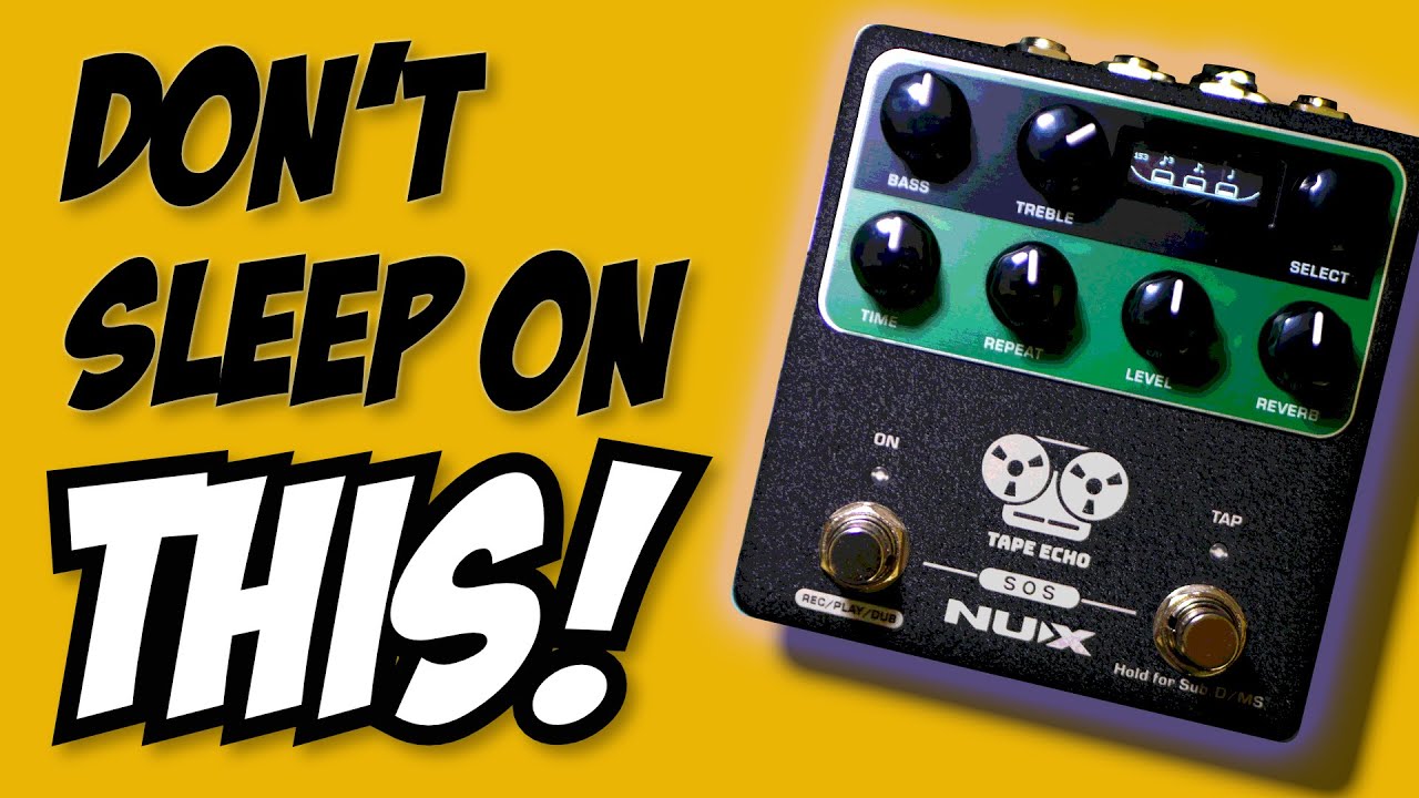 This Budget Pedal Shouldn’t Sound THIS Good (NUX Tape Echo)