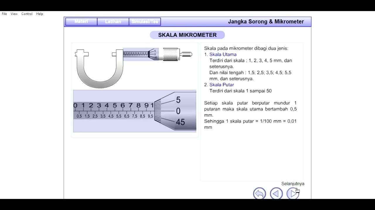 Jangka Sorong Dan Mikrometer Sekrup
