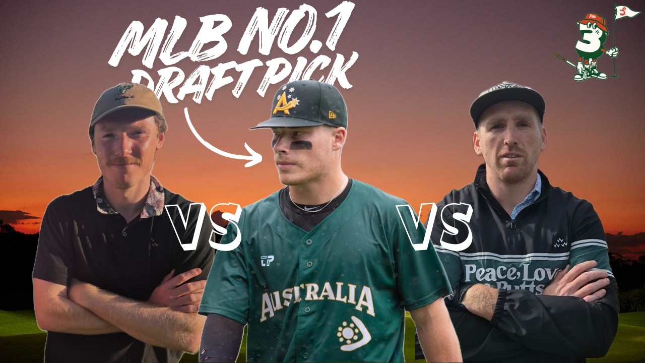 We took on the MLB's #1 Draft Pick, Travis Bazzana | Shortee's Par 3
