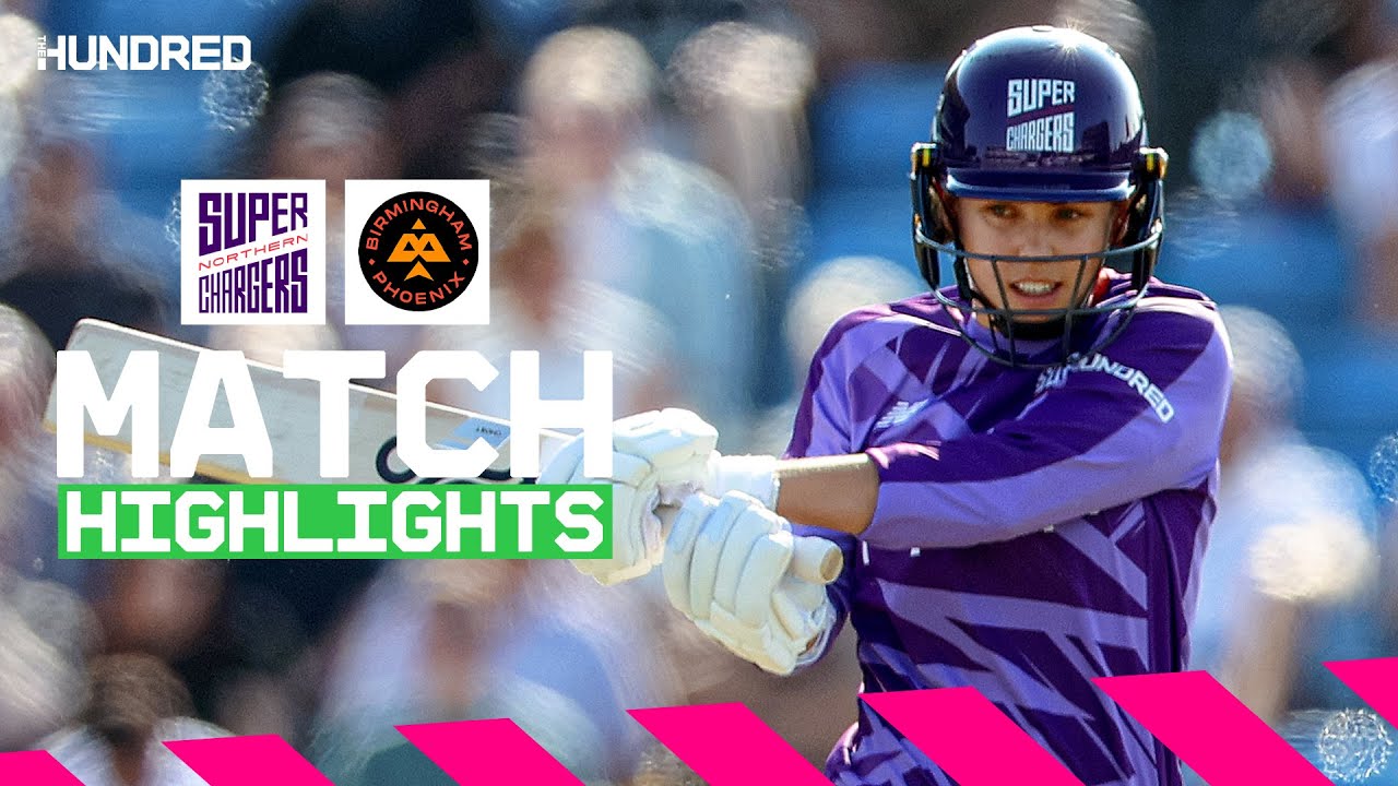 Litchfield hits CLASSY 50 👏 | Northern Superchargers vs Birmingham Phoenix Highlights