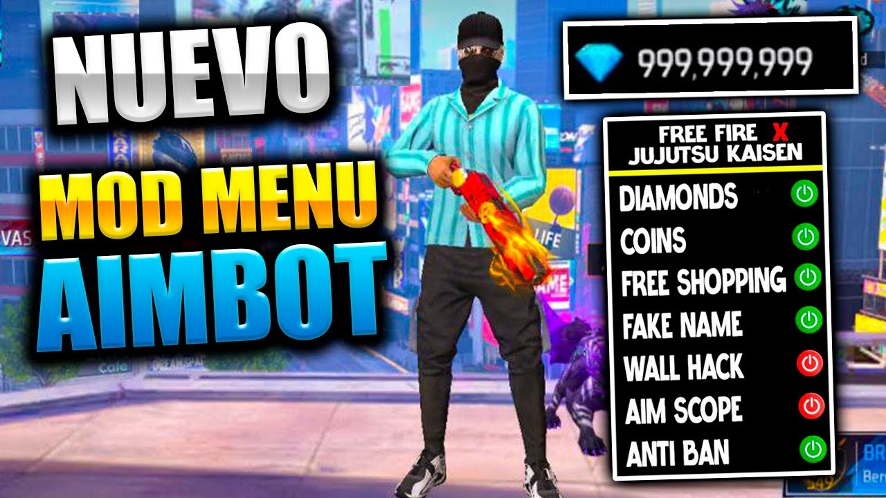 FREE FIRE MOD MENU ✅ DIAMANTES INFINITOS - HACK PARA FREE FIRE DIAMANTES+AIMIBOT 2026