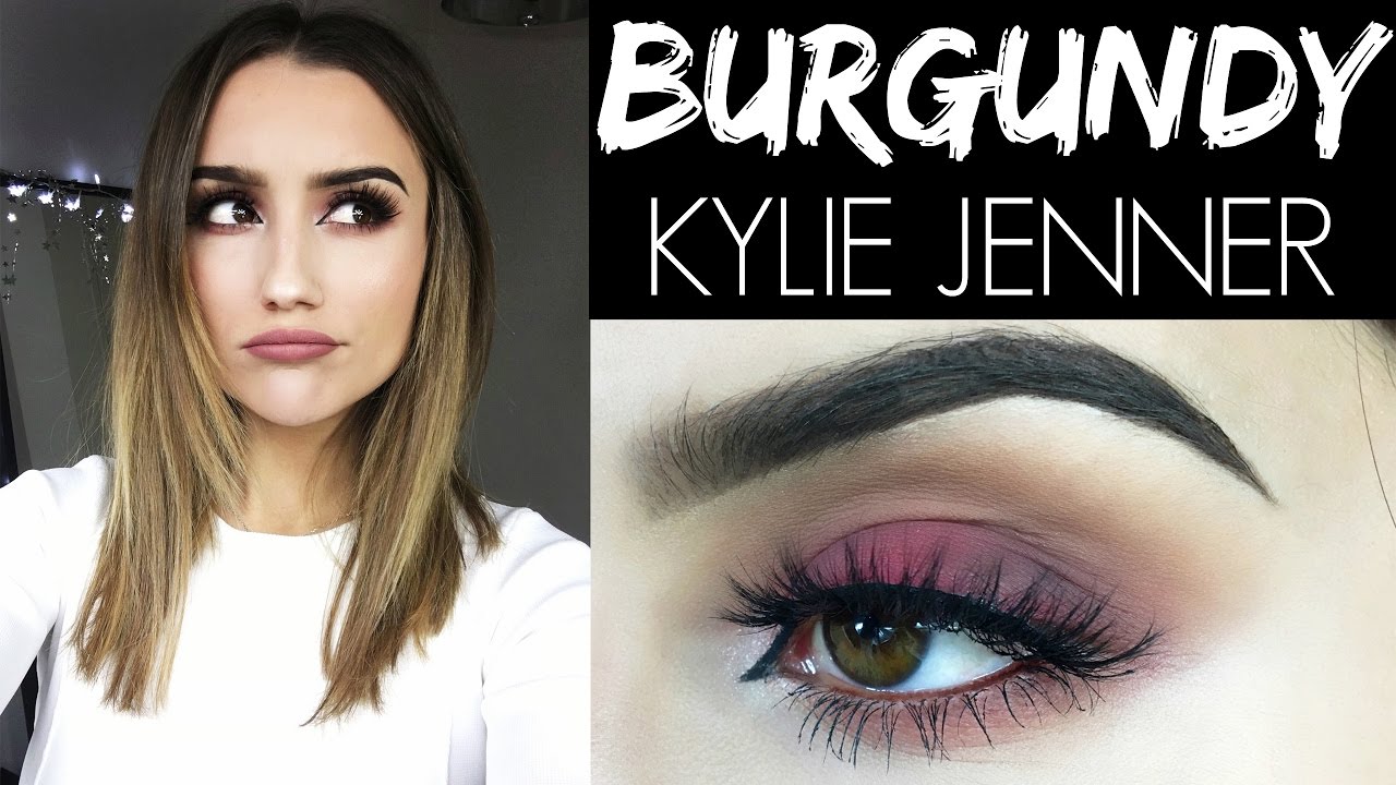 MAKEUP - THE BURGUNDY - KYLIE JENNER
