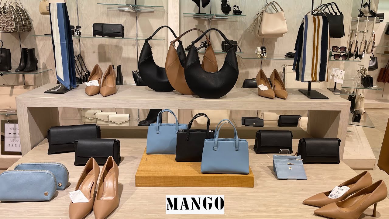 MANGO BAGS & SHOES NEW COLLECTION / FEBRUARY 2024