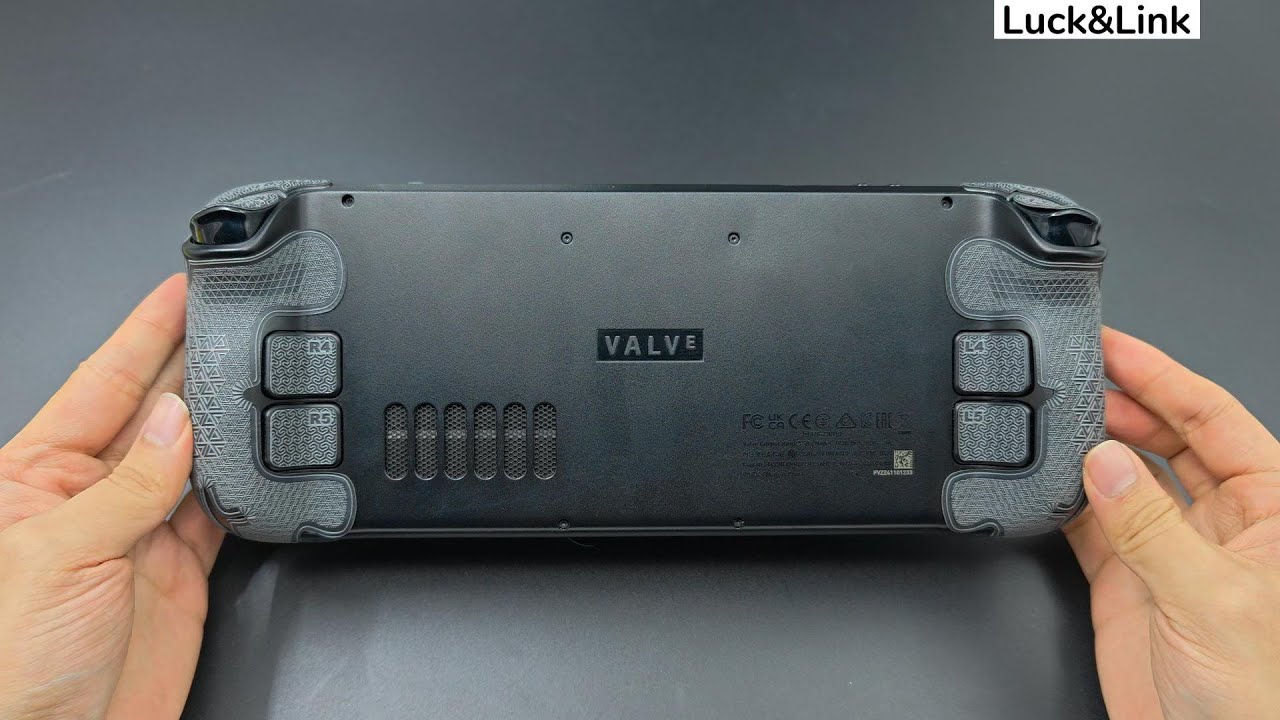 Luck&Link New Controller Grip for Steam Deck LCD/OLED Installation Tutorial