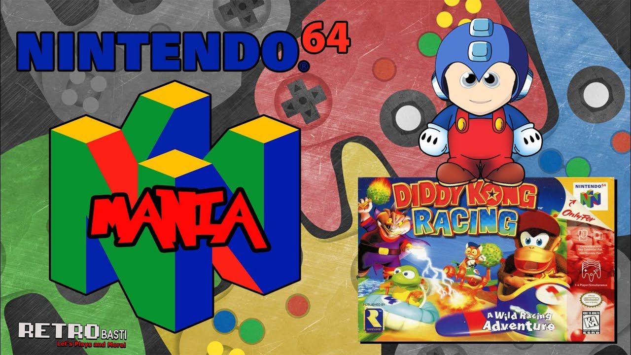 N64 Mania - [GERMAN] - #04 - Diddy Kong Racing - Das 1.000 Video auf meinem Kanal!