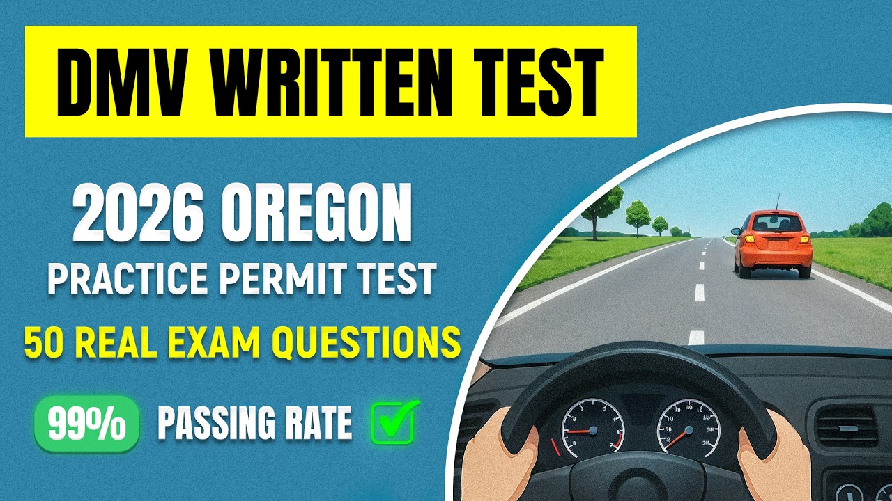 2026 Oregon DMV Permit Practice Test: Real Questions & Answers to Pass Your Learner’s Permit