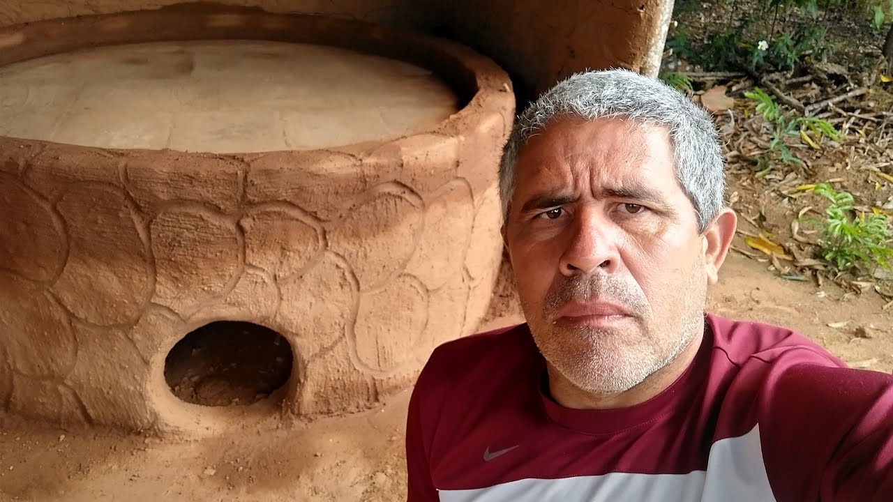 O FORNO DA CASA DE FARINHA ANTIGA FICOU PRONTO🙏confira se você já viu outro igual‼️😀😍