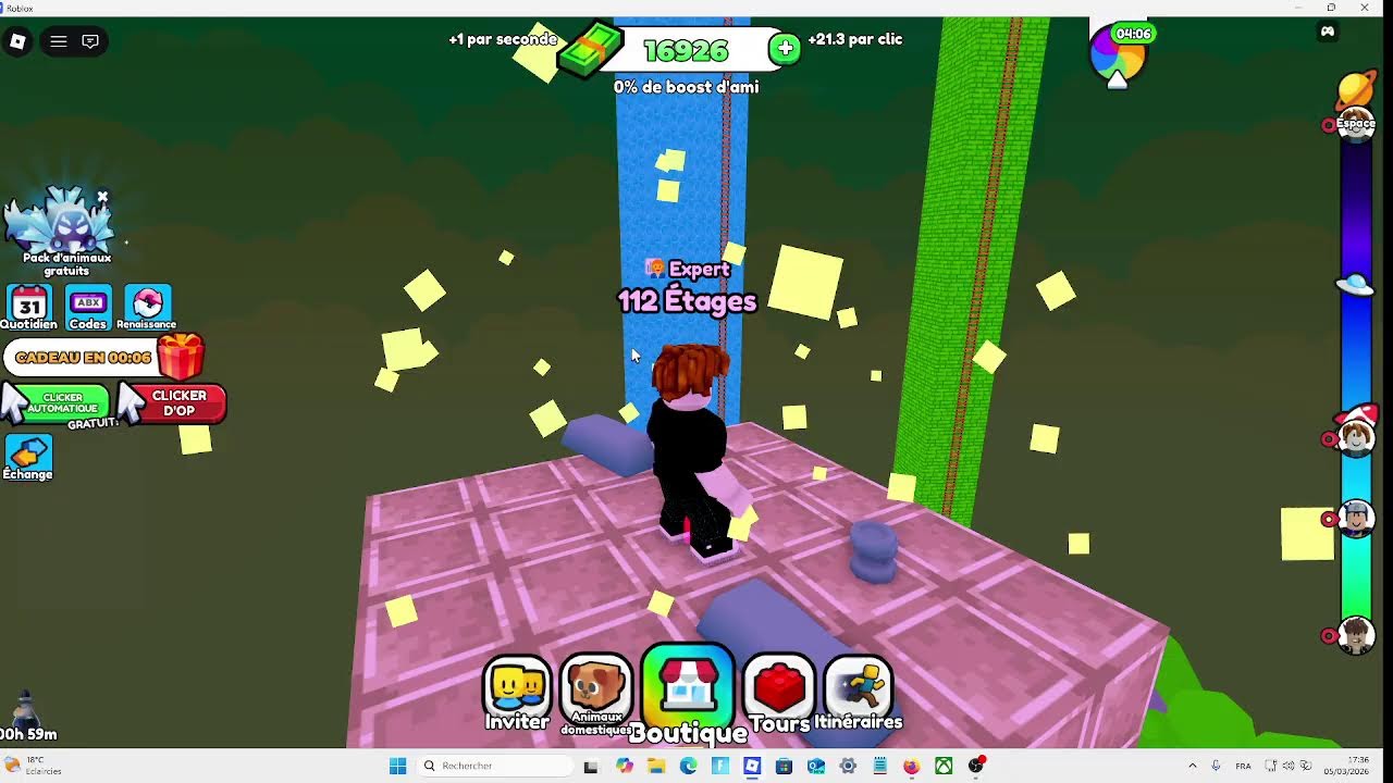 live roblox venez jouer ON A LES 100 ABOOOOOOOOO ON VISE LES 110 abo