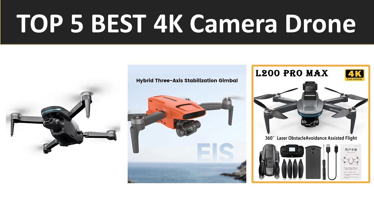 TOP 5 BEST 4K Camera Drone 2026